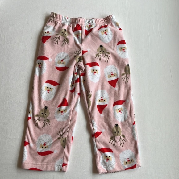 Carter's Reindeer Christmas Pajama Set Girl's Size 4 - Picture 6 of 8